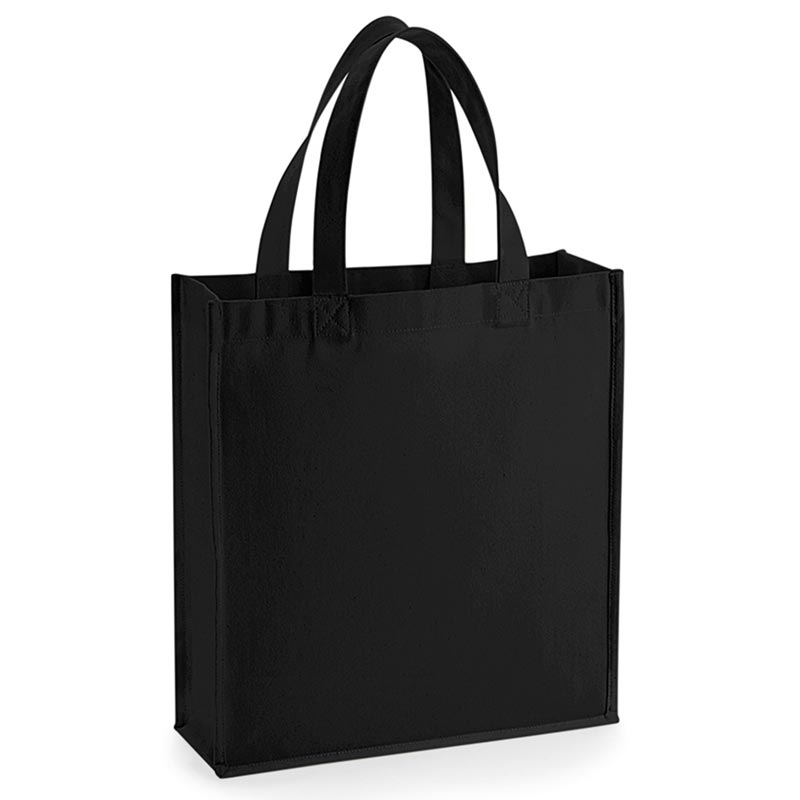 Gallery canvas gift bag - Black One Size